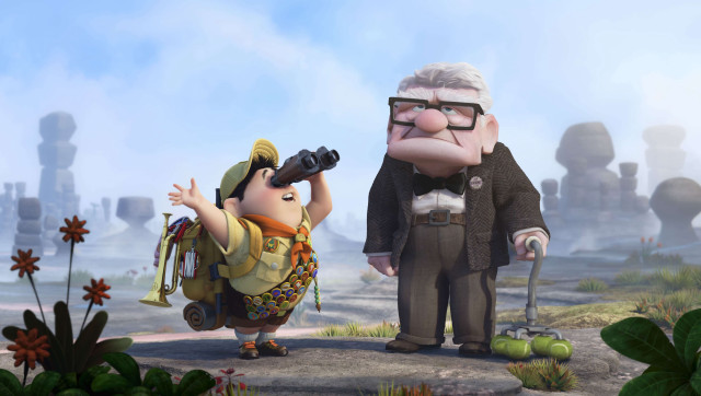 Cartoon character man camera field free wallpaper - medium preview image