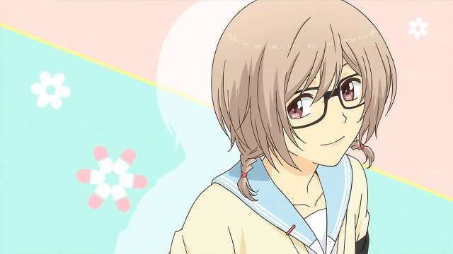 Woman glasses jacket phone smiling free wallpaper - medium preview image