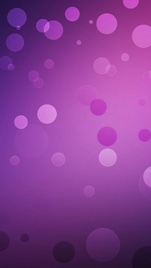 Purple bokeh moon phone minimalism free wallpaper - medium preview image