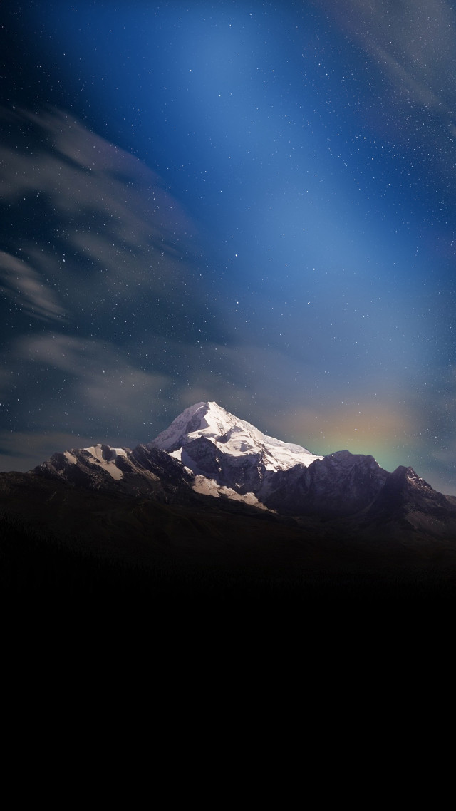 Mountain rainbow clouds bright light free wallpaper - medium preview image
