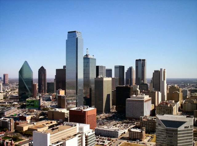 City tall buildings blue sky #3 free wallpaper - medium preview image