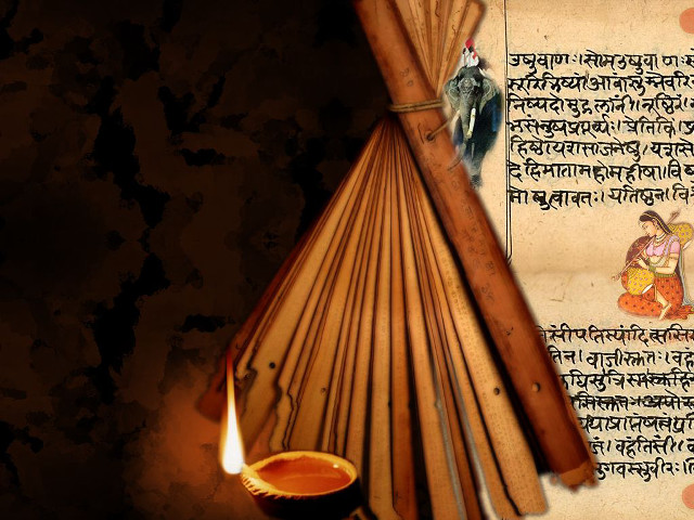 Candle book person dark room free wallpaper - medium preview image