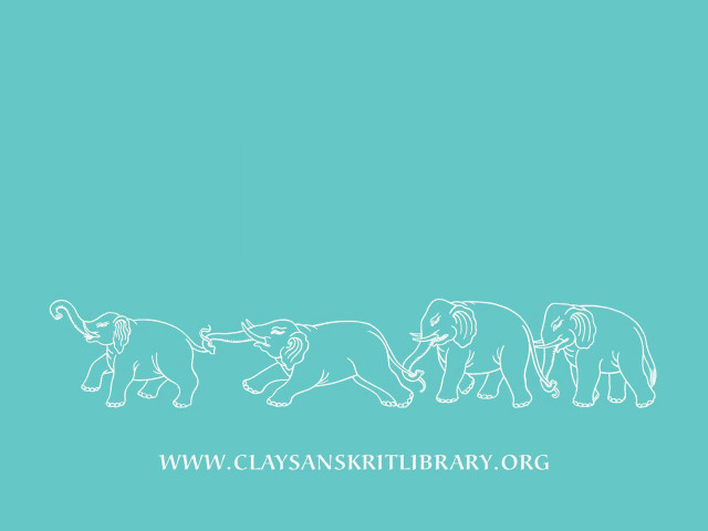 Elephants blue background claynskirt library free wallpaper - medium preview image