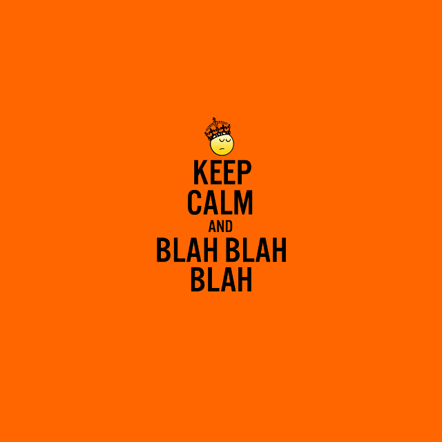 Keep calm cartoon character poster free wallpaper - medium preview image