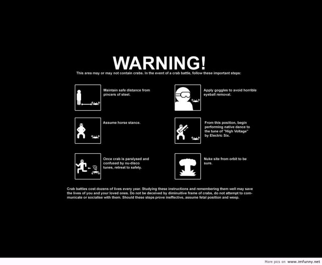 Warning instructions dark room black free wallpaper - medium preview image