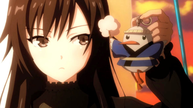 Girl snowman window toyism kyoto free wallpaper - medium preview image