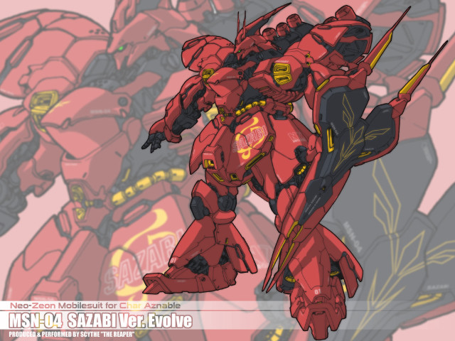 Red robot yellow logo chest free wallpaper - medium preview image