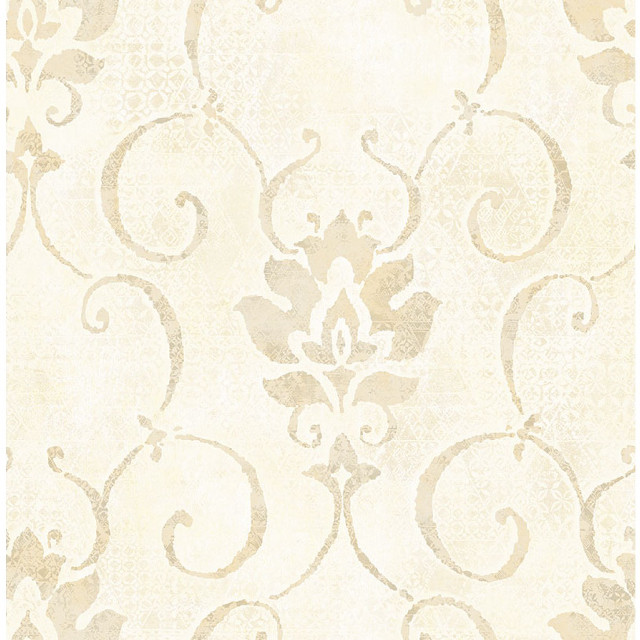 White wallpaper floral design light free wallpaper - medium preview image