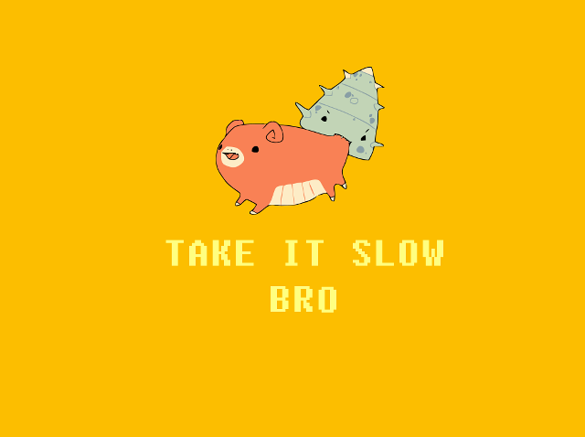 Yellow pink blue pigs crown free wallpaper - medium preview image