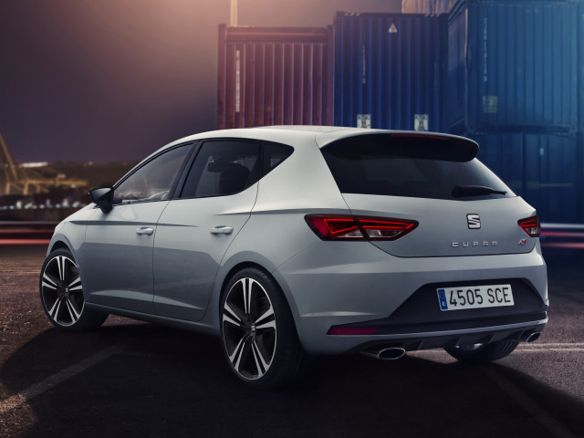 Silver car parking lot night free wallpaper - medium preview image