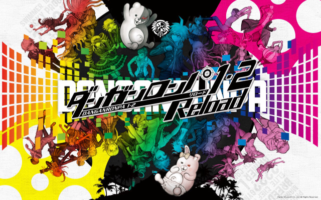 Colorful poster cartoon characters rainbow free wallpaper - medium preview image