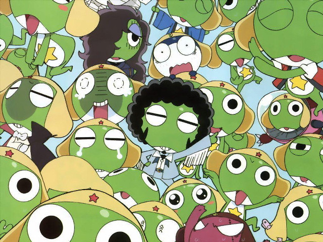 Cartoon character green monsters other free wallpaper - medium preview image
