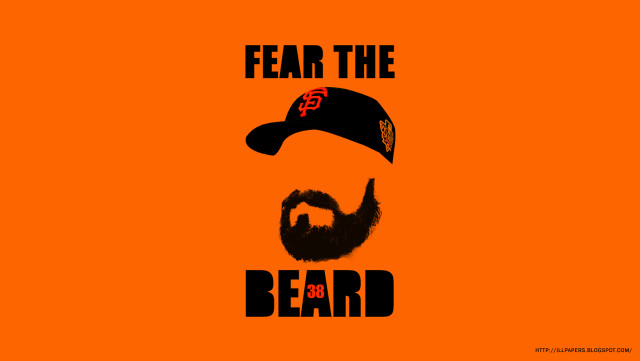 Man beard hat fear the free wallpaper - medium preview image