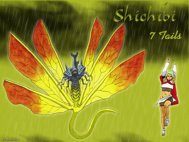 Woman costume sword bug flower free wallpaper for desktop - medium preview image