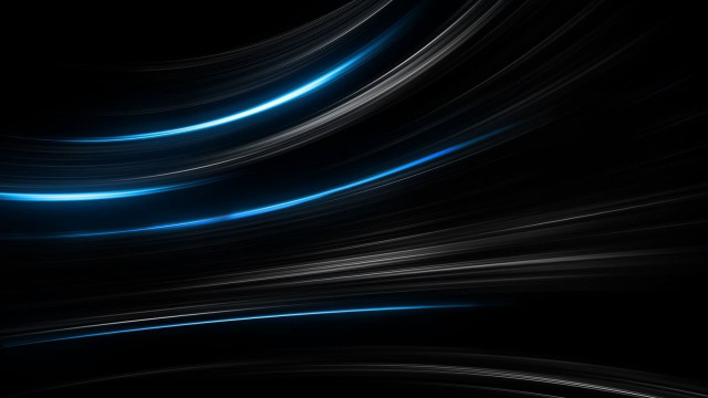 Dark blue lines abstract raytraced free wallpaper - medium preview image