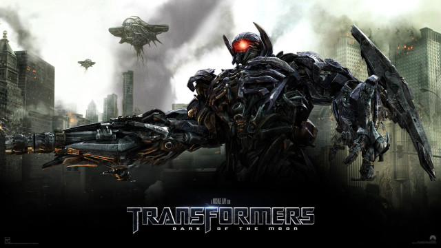 Robot giant city battle mecha free wallpaper - medium preview image