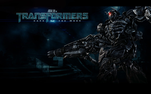 Robot dark gun light side free wallpaper - medium preview image
