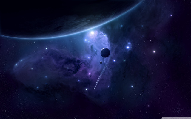 Space distant objects stars matte free wallpaper - medium preview image