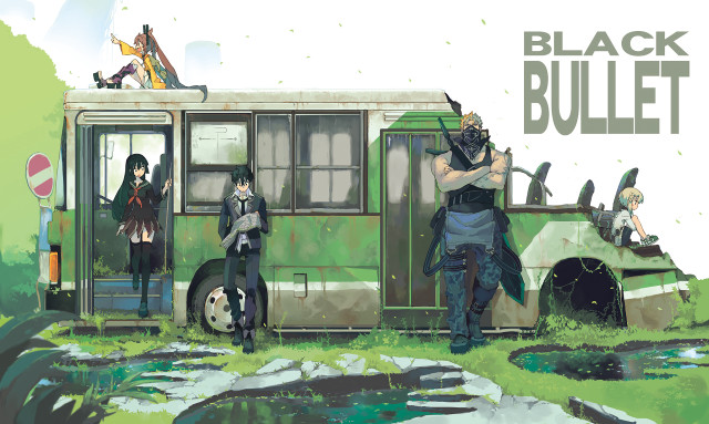Group bus gas mask people free wallpaper - medium preview image