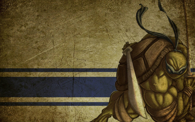 Turtle baseball bat mask holding free wallpaper - medium preview image