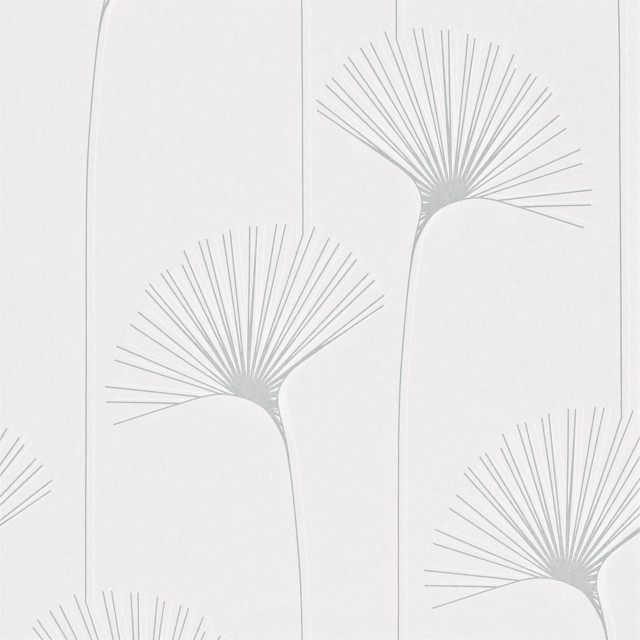 White flower pattern wallpaper white free wallpaper - medium preview image