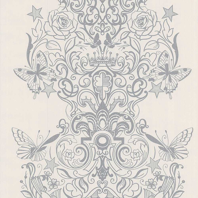 Butterflies flowers drawing design artwork free wallpaper - medium preview image
