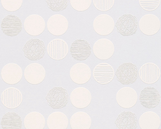 White wall circles background stripe free wallpaper - medium preview image