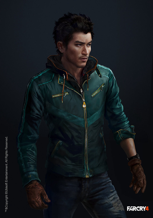 Man green jacket black pants free wallpaper - medium preview image
