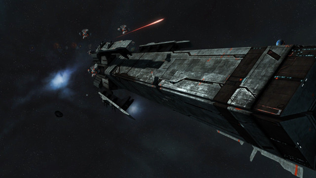 Spaceship flying star wars ship free wallpaper - medium preview image