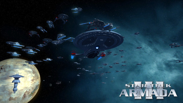 Starship space station planet aurora free wallpaper for desktop - medium preview image