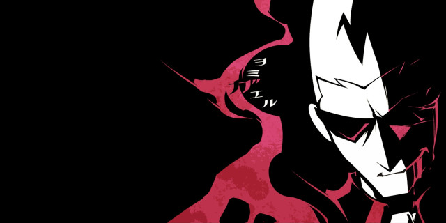 Menacing baiöken eishun red black free wallpaper - medium preview image