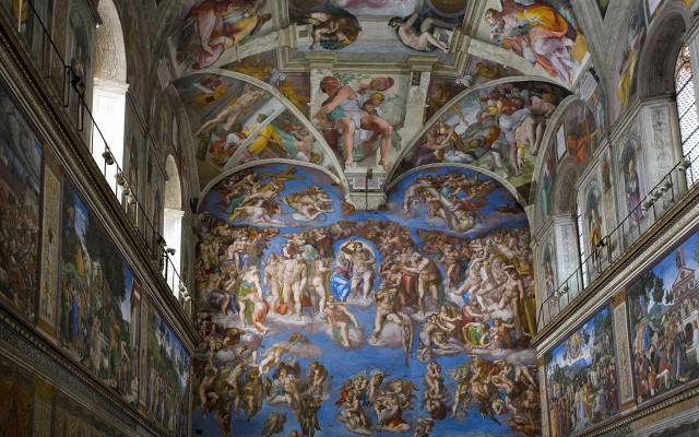 Large room painting wall ceiling free wallpaper - medium preview image