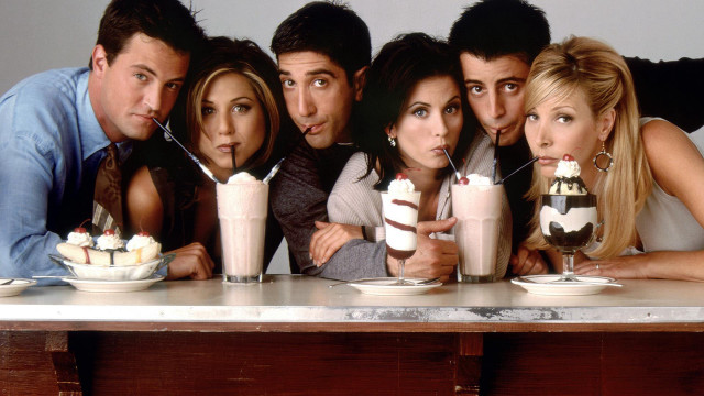 Group people table drinks icecreams free wallpaper - medium preview image