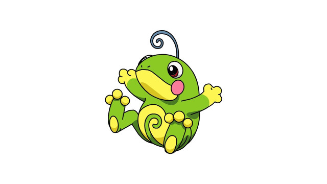 Cartoon frog bug head arms free wallpaper - medium preview image