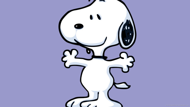 Cartoon dog with collar and #2 free wallpaper - medium preview image