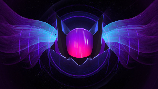 Purple blue abstract background wings free wallpaper - medium preview image