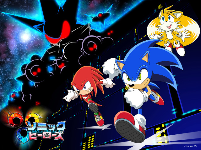 Sonic tails space cat dog free wallpaper - medium preview image