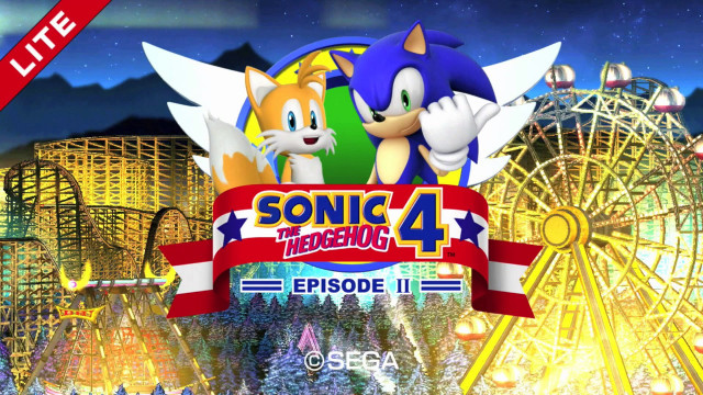 Cartoon sonics ferris wheel park free wallpaper - medium preview image