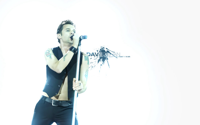 Man microphone black shirt holding free wallpaper - medium preview image