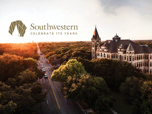 Northwest school clocktower trees road free wallpaper - medium preview image