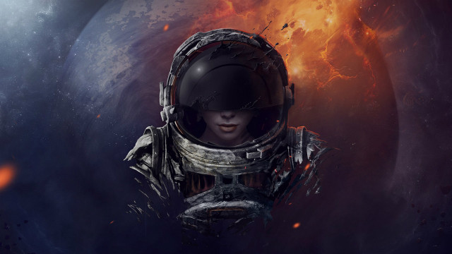 Eve ryder astronaut space suit free wallpaper - medium preview image