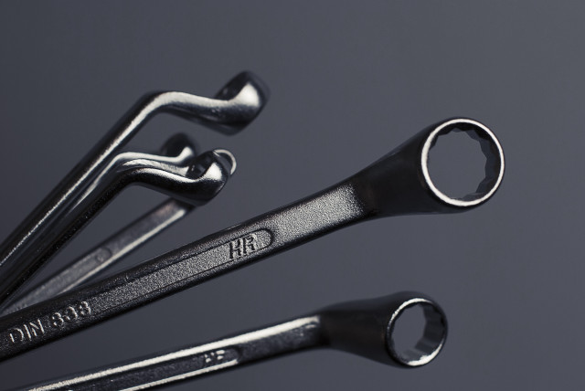 Wrenches stack table next bottle free wallpaper - medium preview image