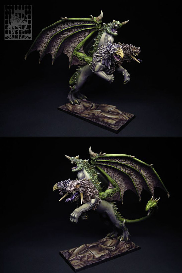 Dragon statue large tail large free wallpaper - medium preview image