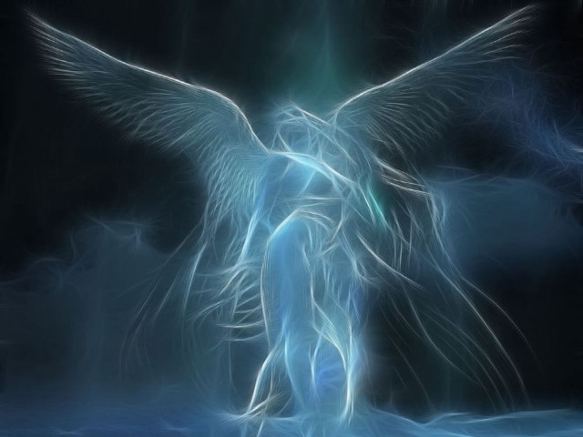 Man with wings in air #3 free wallpaper - medium preview image