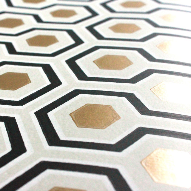 Tile pattern black white art free wallpaper - medium preview image