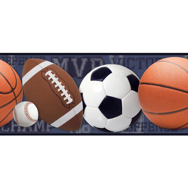 Sports balls blue rug white free wallpaper - medium preview image