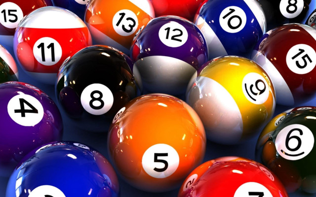 Pool balls numbers table room free wallpaper - medium preview image