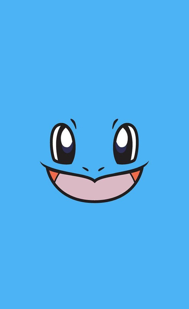 Cartoon face big eyes smile #2 free wallpaper - medium preview image
