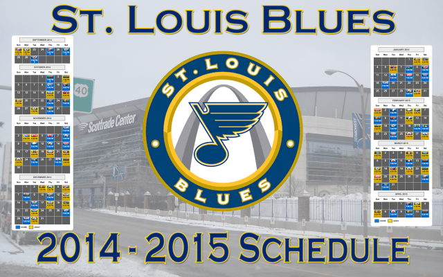 St louis blues hockey schedule free wallpaper - medium preview image