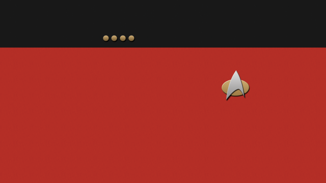 Star trek logo red background free wallpaper - medium preview image